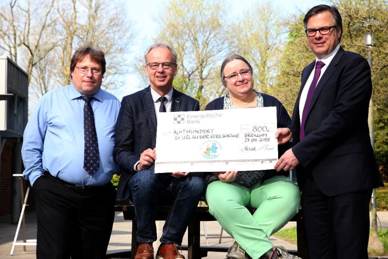 Spendenübergabe Urlauberseelsorge