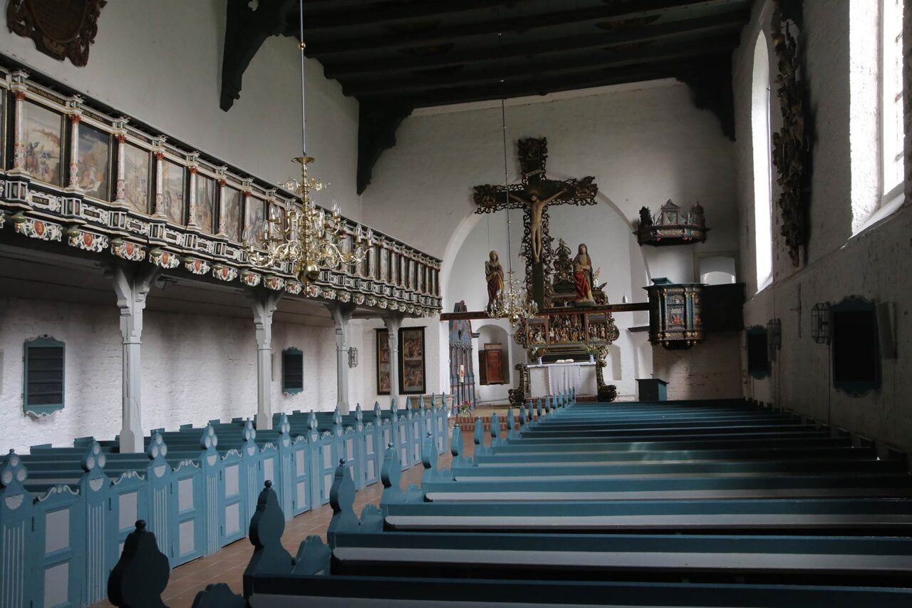 Kirche Tetenbüll Innenraum