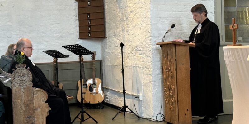 Einführung Pastor Christian Raap Kirchengemeinde Hattstedt-Olderup