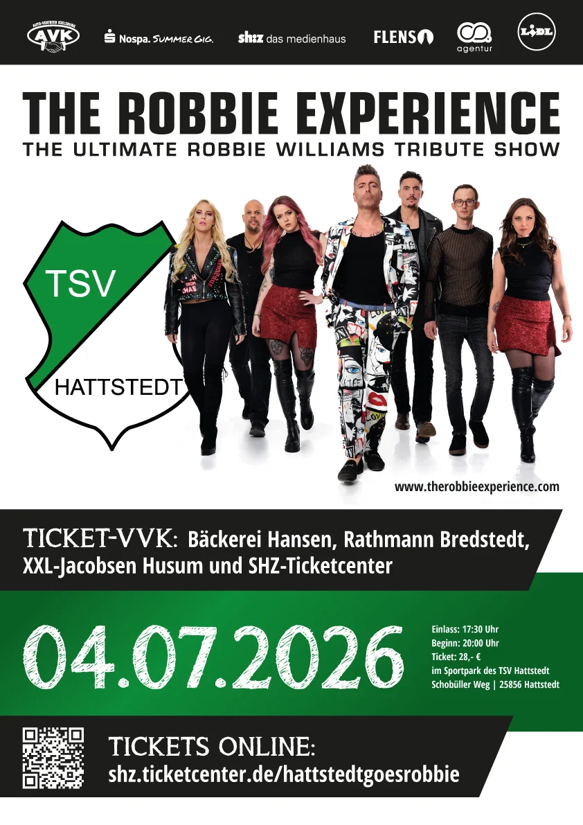 The Robbie Experience: Robbie-Williams-Tribute-Show in Hattstedt