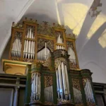 Ein Bild der Schuke Orgel St. Christian Kirche in Garding